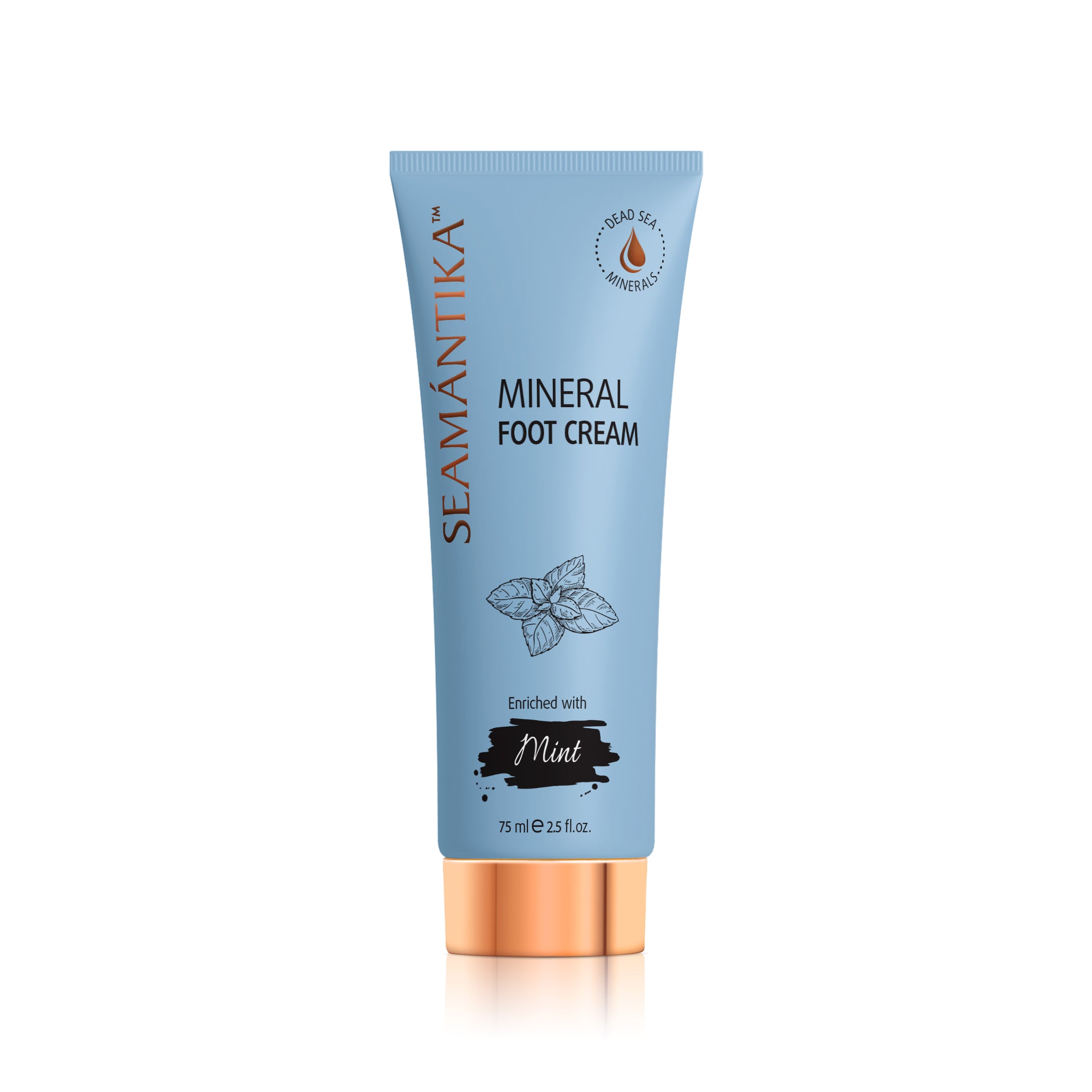 Crème Minérale pour les Pieds – Huile de Menthe